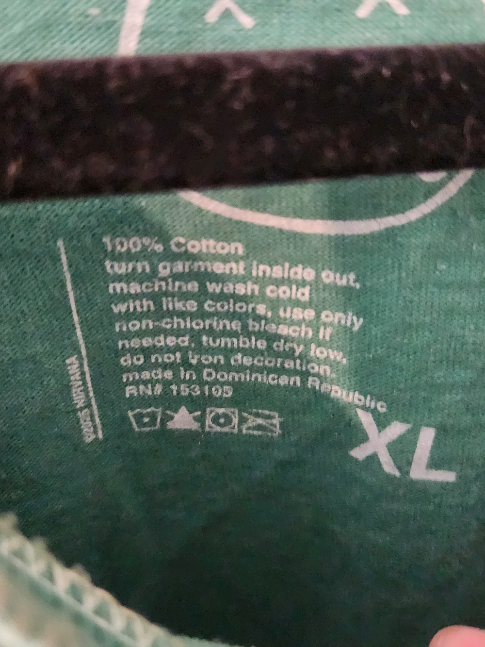 Nirvana Women's Green Graphic Tee - Picture 4 of 5